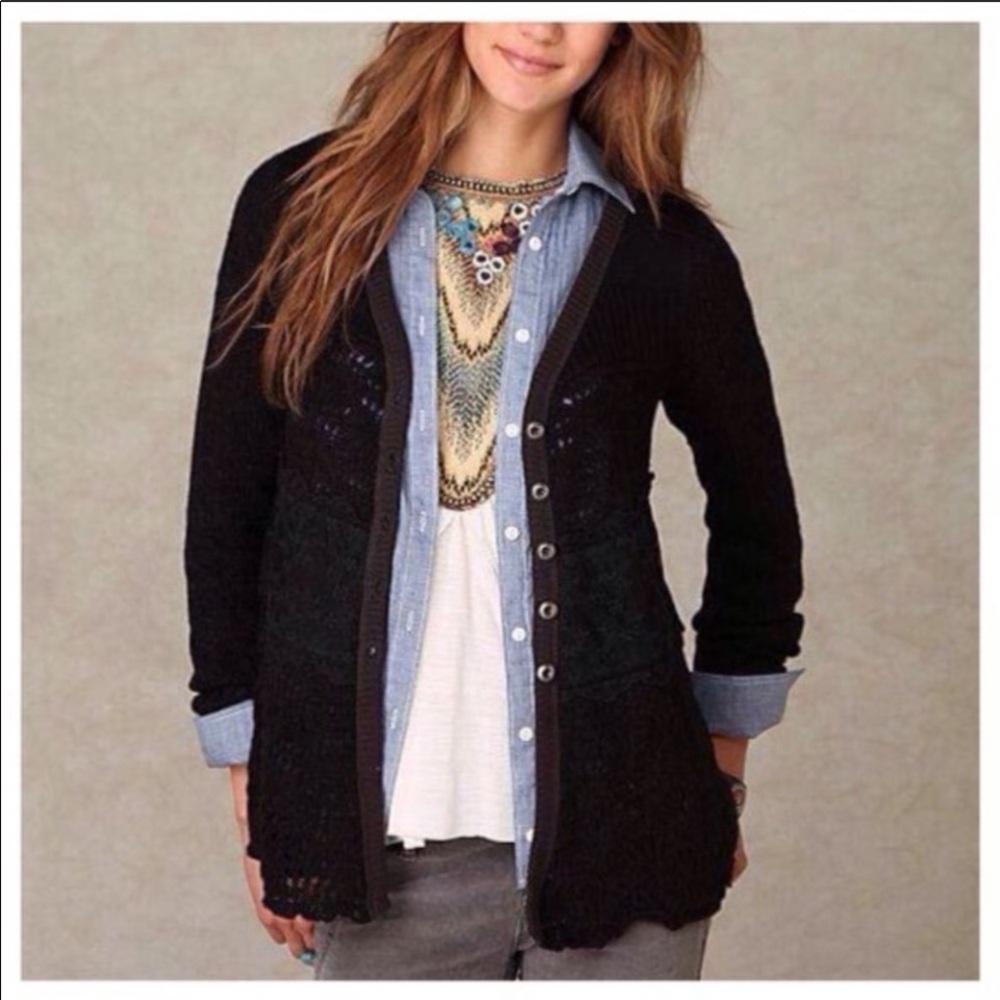 Free People cardigan Honeysuckle years